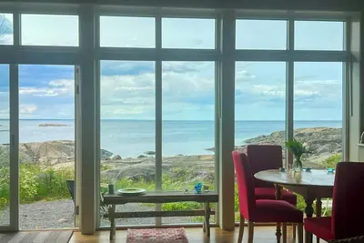 Image de Maison près de la mer avec vue panoramique sur Väddö