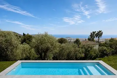 Image de Exceptionnelle villa avec piscine et vue mer