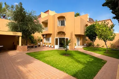 Image de Villa Oliva à Marrakech, 3 chambres proche du centre, calme et sérénité.
