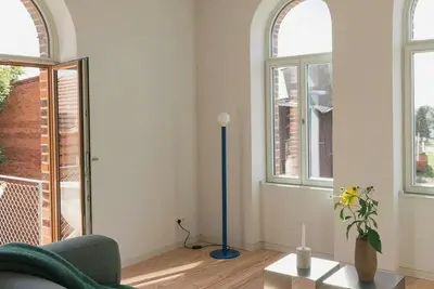 Image de Appartement dans une tour avec sauna voûté au bord de l'Elbe