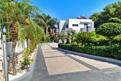 Image de Villa « Casa Di Jiovanni Luxury » avec vue sur la montagne, Wi-Fi et climatisation