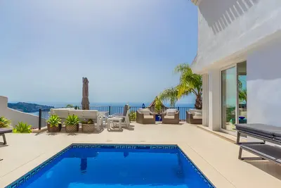 Image de Villa « Los Altos » avec vue sur mer, Wi-Fi et climatisation