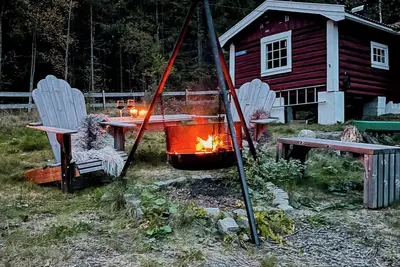 Image de Charmante ancienne cabane forestière à une heure d'Oslo