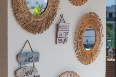 Image de Boho Avilla: Modern 2br Apartment in Balcón de Los Gigantes – Pool & Parking