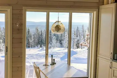 Image de Chalet avec vue sur la vallée d'Østerdalen à Birkenåsen
