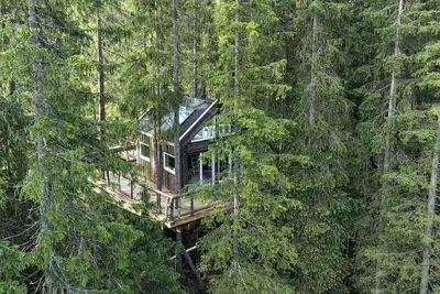 Image de Cabane unique dans la forêt de Lårdal