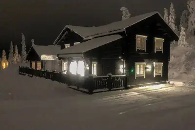 Image de Un luxe délicieux dans la spacieuse cabane en rondins de Trysil