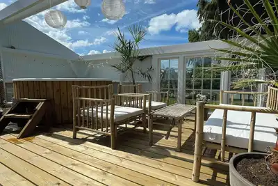 Image de Une maison de vacances danoise moderne aux accents méridionaux
