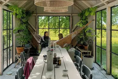 Image de Maison de campagne avec orangerie à Mossbystrand