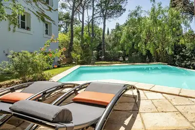Image de Villa provençale avec vue sur le Pic Saint Loup