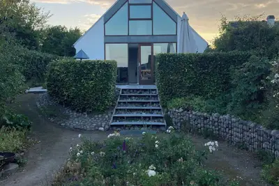 Image de Maison de plage avec sauna au port de Norsminde