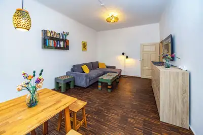Image de Spacious apartment in a quiet street in Dresden Neustadt