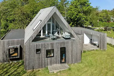 Image de Maison architecturale moderne près de la plage de Saxild