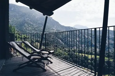 Image de Maison avec piscine et vue panoramique près d'Andorre