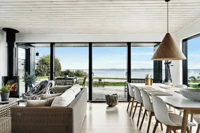 Image de Maison de vacances moderne sur la plage de Saksild