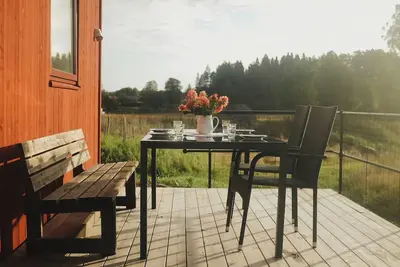Image de Gîte à la campagne avec une belle vue