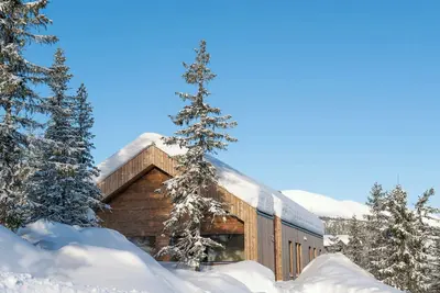Image de Chalet familial moderne avec vue sur le Trysilfjellet