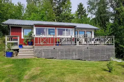 Image de Chalet récemment rénové avec vue sur la mer à Säckebäck