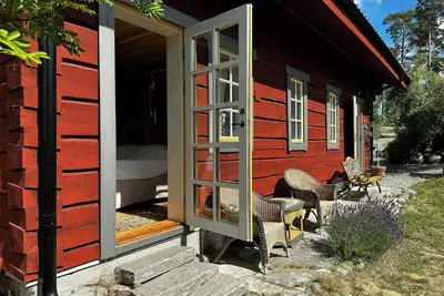 Image de Chalet unique avec vue sur la mer à Trosa