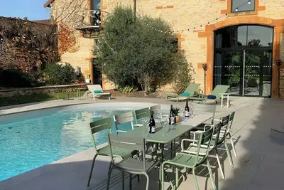 Image de Demeure viticole avec piscine au cœur du Beaujolais