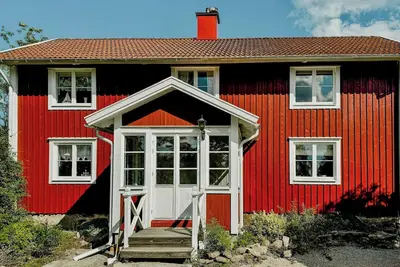 Image de chalet du 19ème siècle près d'Åsnen et du parc national