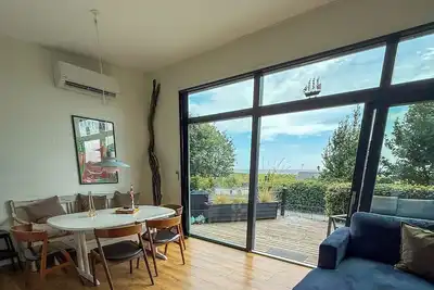 Image de Maison de vacances près de la plage avec vue sur la mer pour 6 personnes