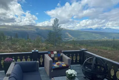 Image de Chalet de montagne près du lac Femunden avec vue sur Sølen
