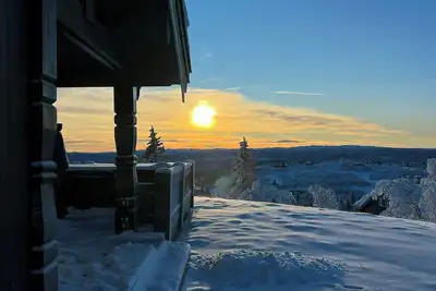 Image de Chalet familial avec vue panoramique sur Aurdalsåsen