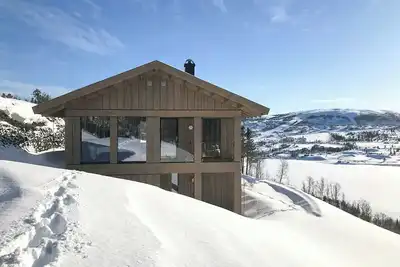 Image de Chalet familial avec vue panoramique à Røn
