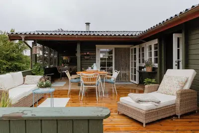 Image de La maison de vacances de grand-mère au bord du Limfjord et du Fur