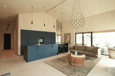 Image de Maison conçue par un architecte, située dans la première rangée de dunes près de Blokhus