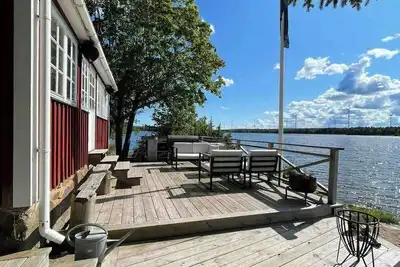 Image de Chalet en bord de mer avec orangerie et sauna près de Stockholm