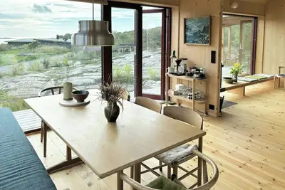 Image de Maison d'architecte avec vue sur la mer à Loshavn