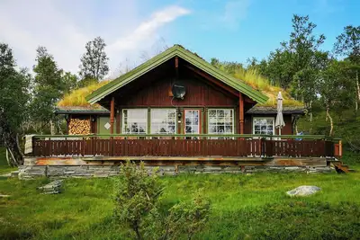 Image de Chalet de montagne avec vue sur Trollheimen
