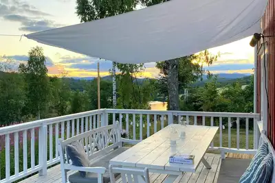 Image de Maison familiale avec vue près du canal de Telemark