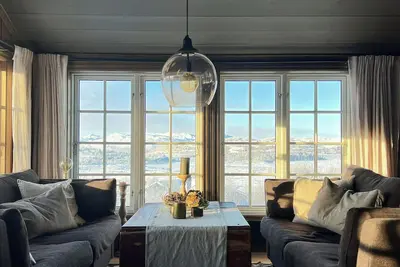 Image de Chalet de montagne isolé à Rauland avec vue imprenable