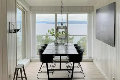Image de Cabine avec vue sur le fjord d'Oslo à Jeløya