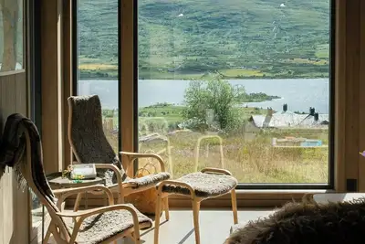 Image de Chalet de montagne moderne avec paysage magnifique à Valdres