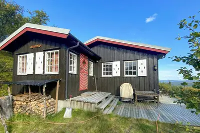 Image de Cabane sur la montagne Ål avec vue sur Hallingskarvet