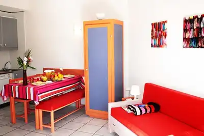 Image de Duplex élégant sur la côte catalane pour 6