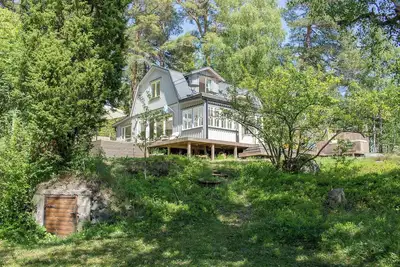 Image de Chalet de l'archipel avec vue sur le lac à Stora Aspön