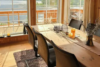 Image de Cabine de mer avec vue sur le fjord à Skjerstad