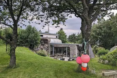 Image de Cabane unique avec bunker de guerre à Vanse