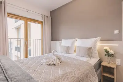 Image de Nowoczesne Studio Tranquilo | Centrum | Balkon