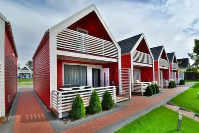 Image de Chalets confortables à proximité de la plage