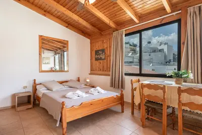 Image de Appartement « Deluxe Terrace n°6 » avec vue sur la montagne, Wi-Fi et climatisation