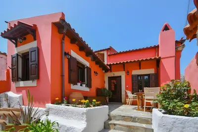 Image de Villa « Appartement 1 » avec vue sur la montagne et terrasse privée