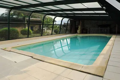 Image de le Cottage de la Loutre! Gîte avec Piscine couverte, étang de Chancelade à 500m