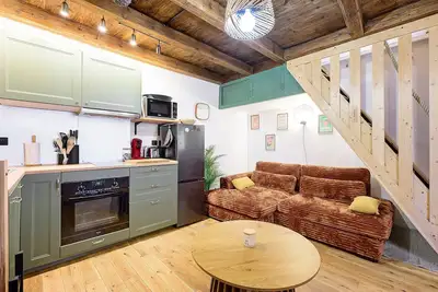 Image de Maison de vacances « Le Nid Savoyard » avec vue montagne, balcon et Wi-Fi