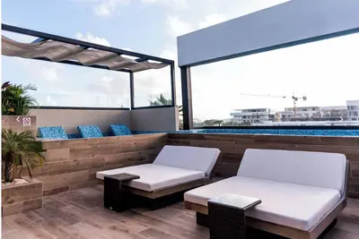 Image de Beautiful condo Short walk to the Beach/Playa del carmen 5th avenue+Pool+Jacuzzi